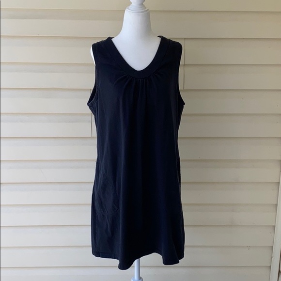 Lands' End Dresses & Skirts - Lands' End black sleeveless dress Large 14-16 P